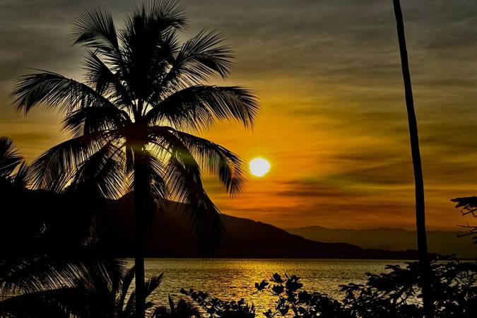 por do sol - fim de tarde - vista - foto de hóspede