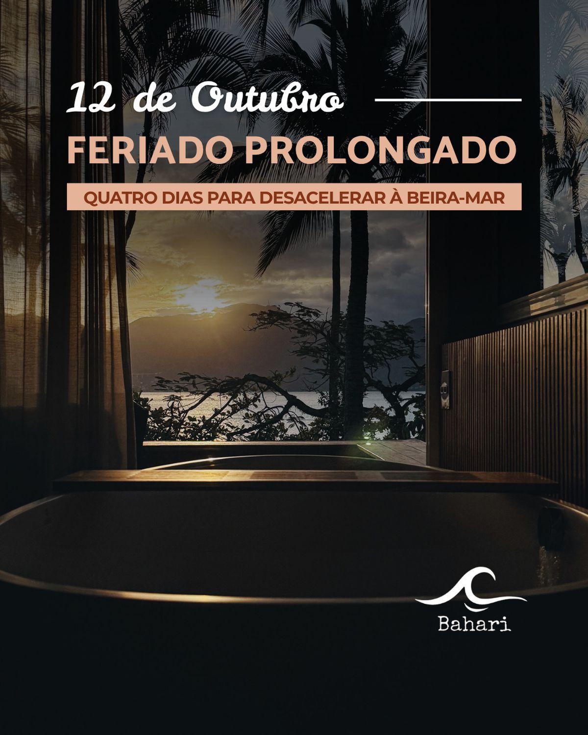 Quatro dias para desacelerar à beira-mar